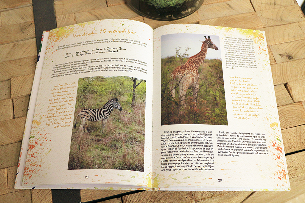 Un récit de voyage en album dans le mode carnet de voyage
